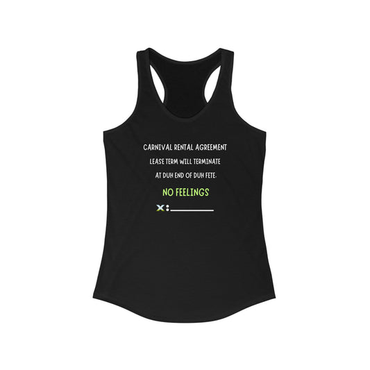 CARNIVAL RENTAL AGREEMENT Women's Tank