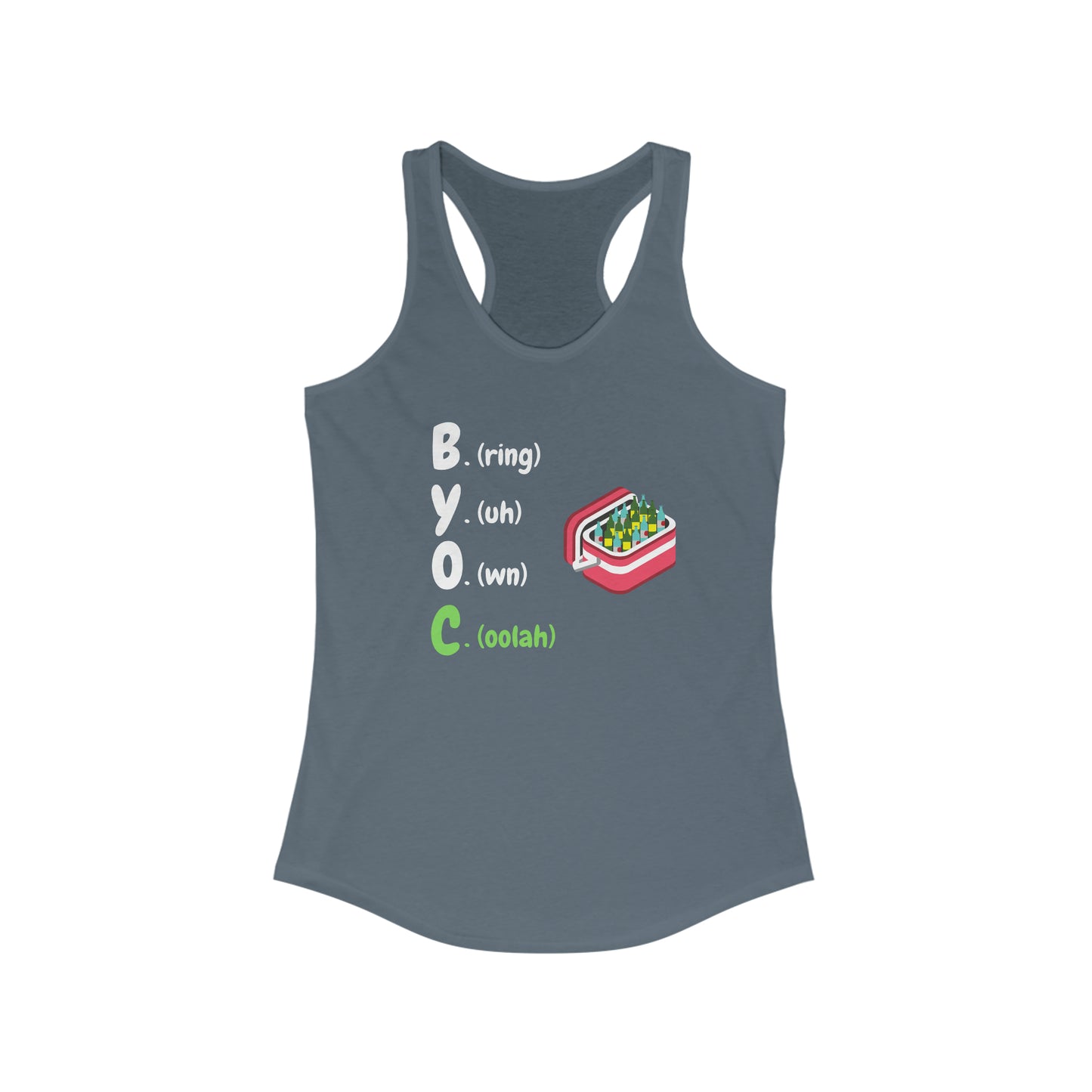 B.Y.O.C Women's Ideal Racerback Tank