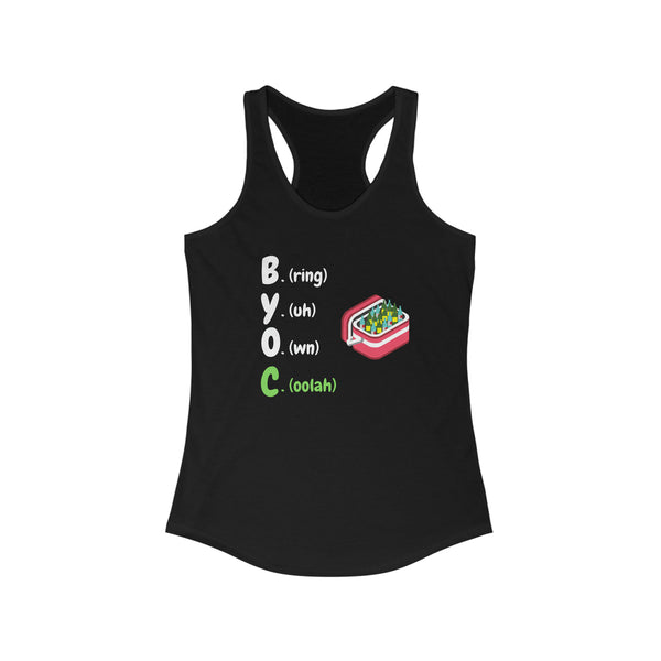 B.Y.O.C Women's Ideal Racerback Tank