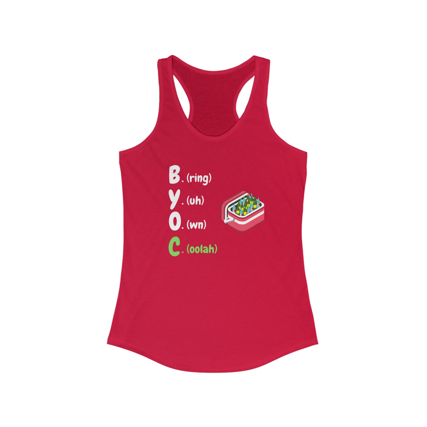 B.Y.O.C Women's Ideal Racerback Tank