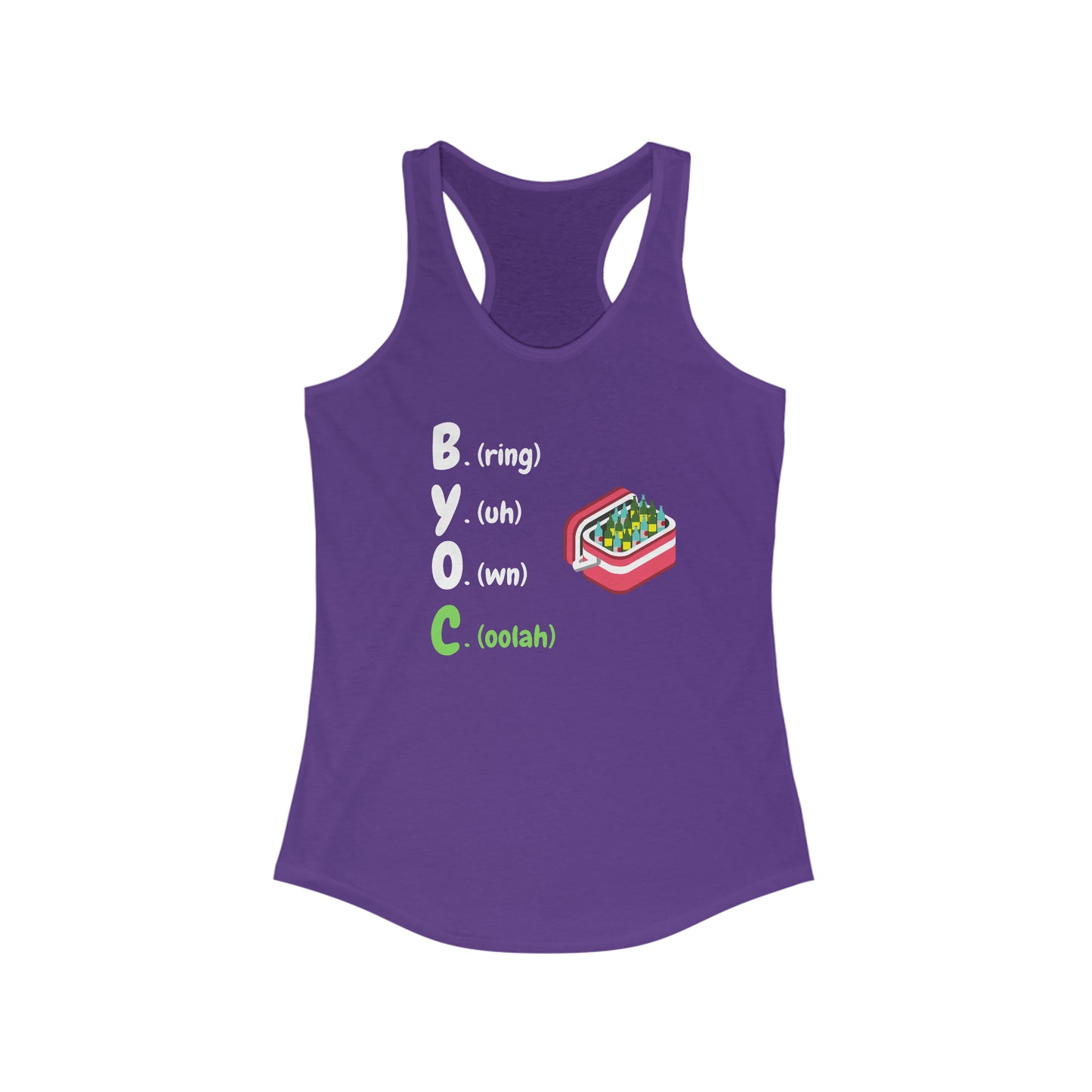 B.Y.O.C Women's Ideal Racerback Tank