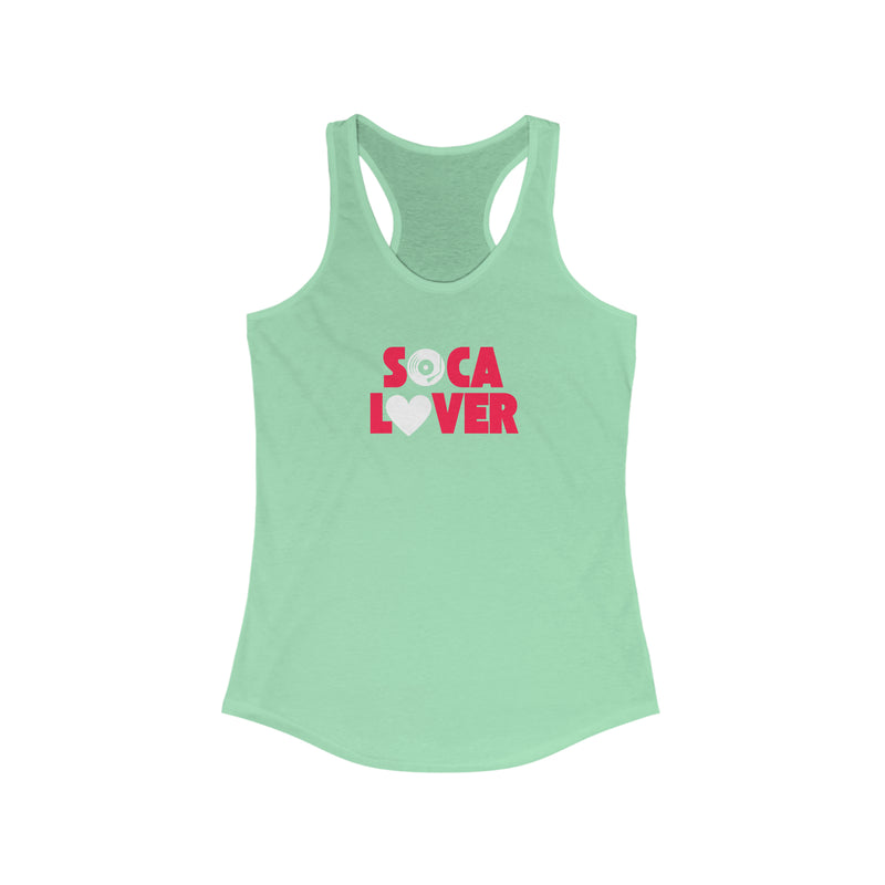 SOCA LOVER RECORD Women's Tank