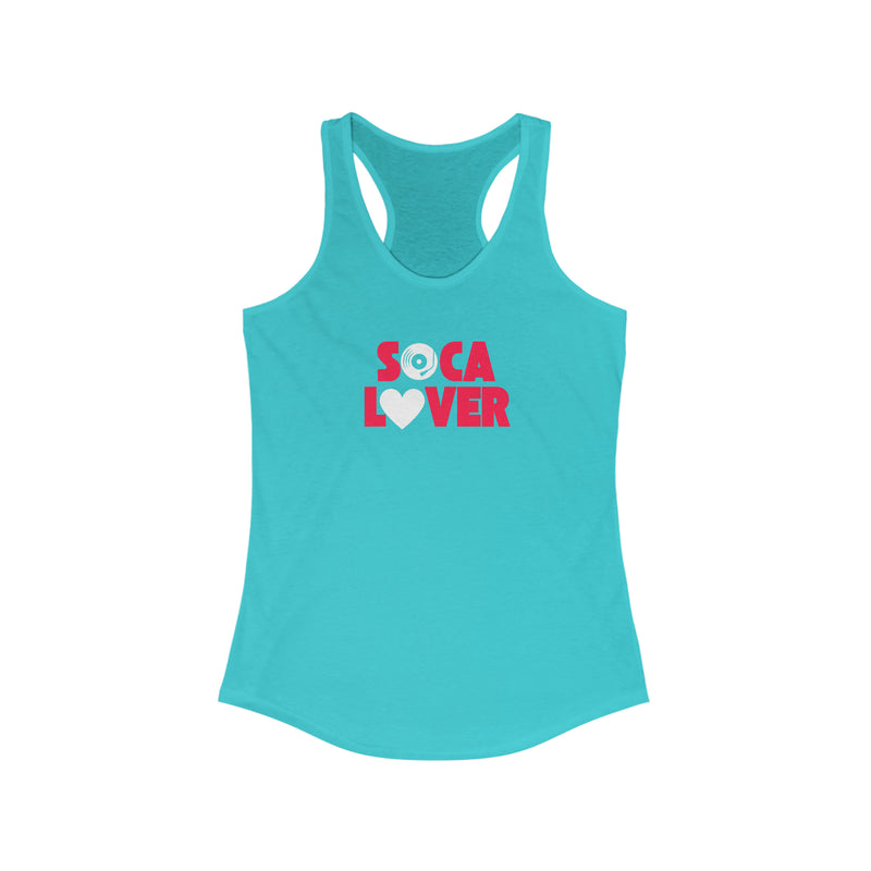 SOCA LOVER RECORD Women's Tank