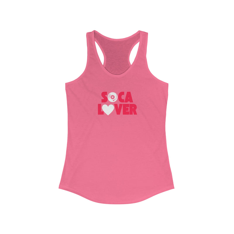 SOCA LOVER RECORD Women's Tank