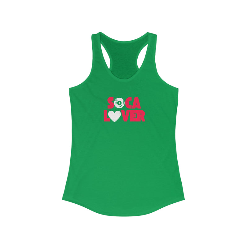 SOCA LOVER RECORD Women's Tank