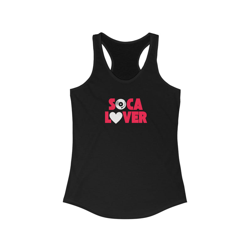 SOCA LOVER RECORD Women's Tank