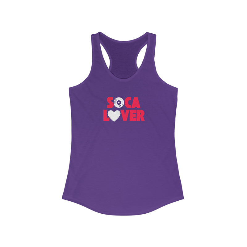 SOCA LOVER RECORD Women's Tank