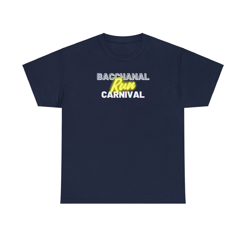 BACCHANAL RUN CARNIVAL Unisex Cotton Tee