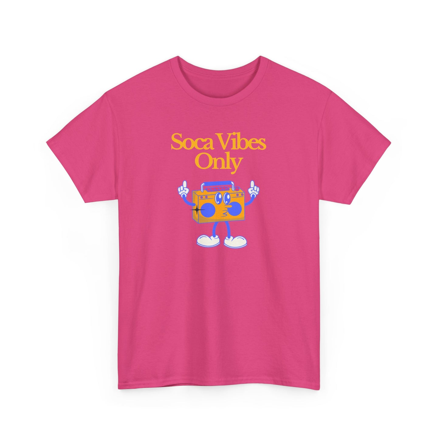 SOCA VIBES ONLY Unisex Cotton Tee
