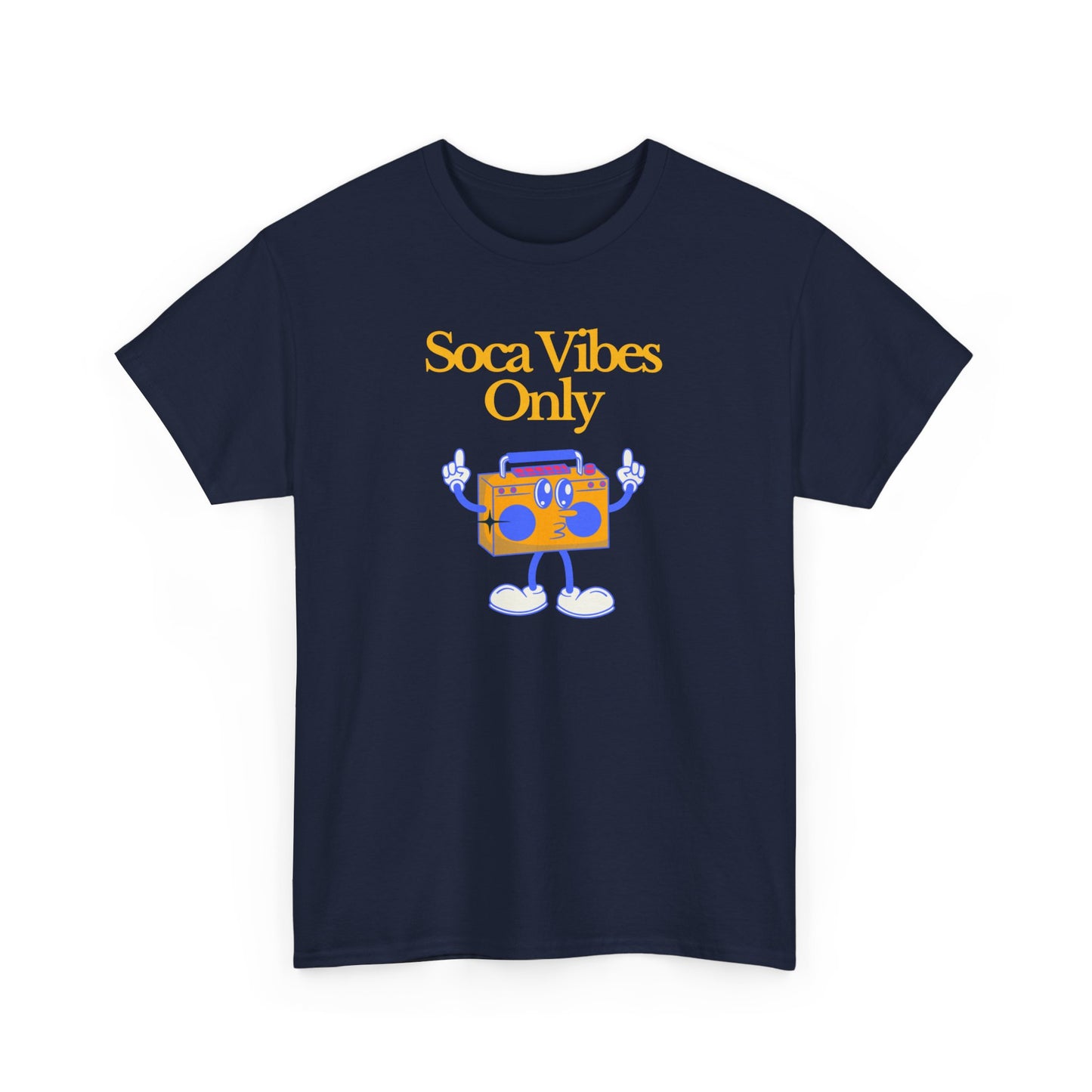 SOCA VIBES ONLY Unisex Cotton Tee
