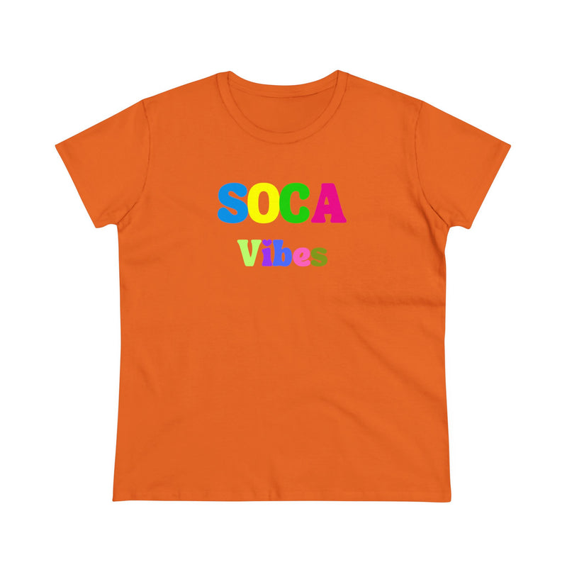 SOCA VIBES Women's Cotton Tee