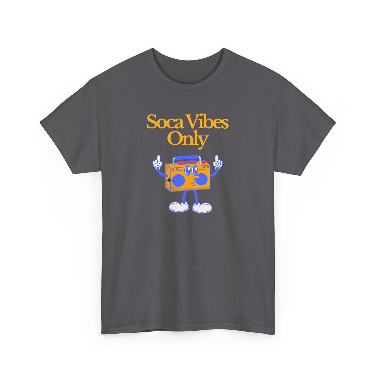 SOCA VIBES ONLY Unisex Cotton Tee