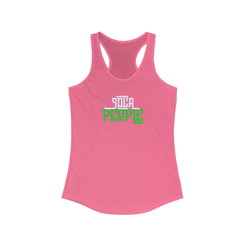 SOCA PEOPLE Women's Racerback Tank