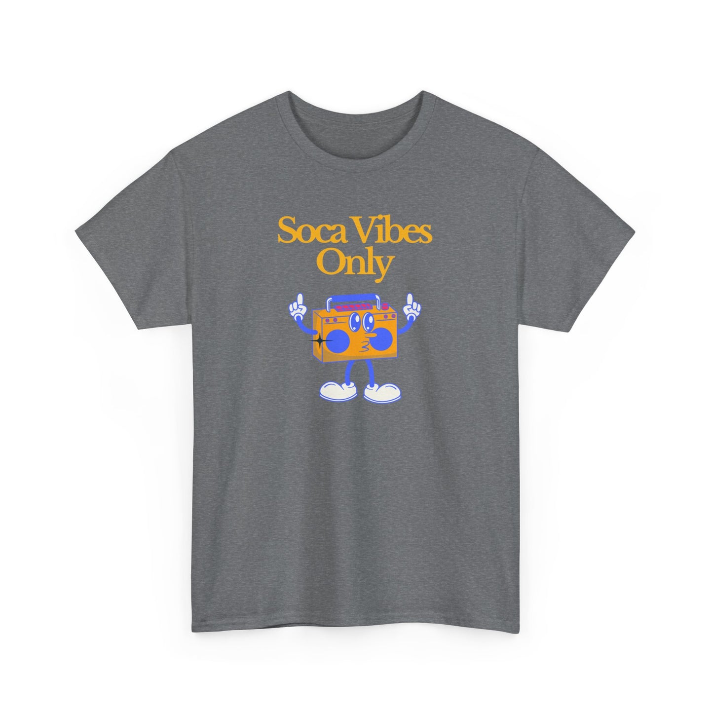 SOCA VIBES ONLY Unisex Cotton Tee