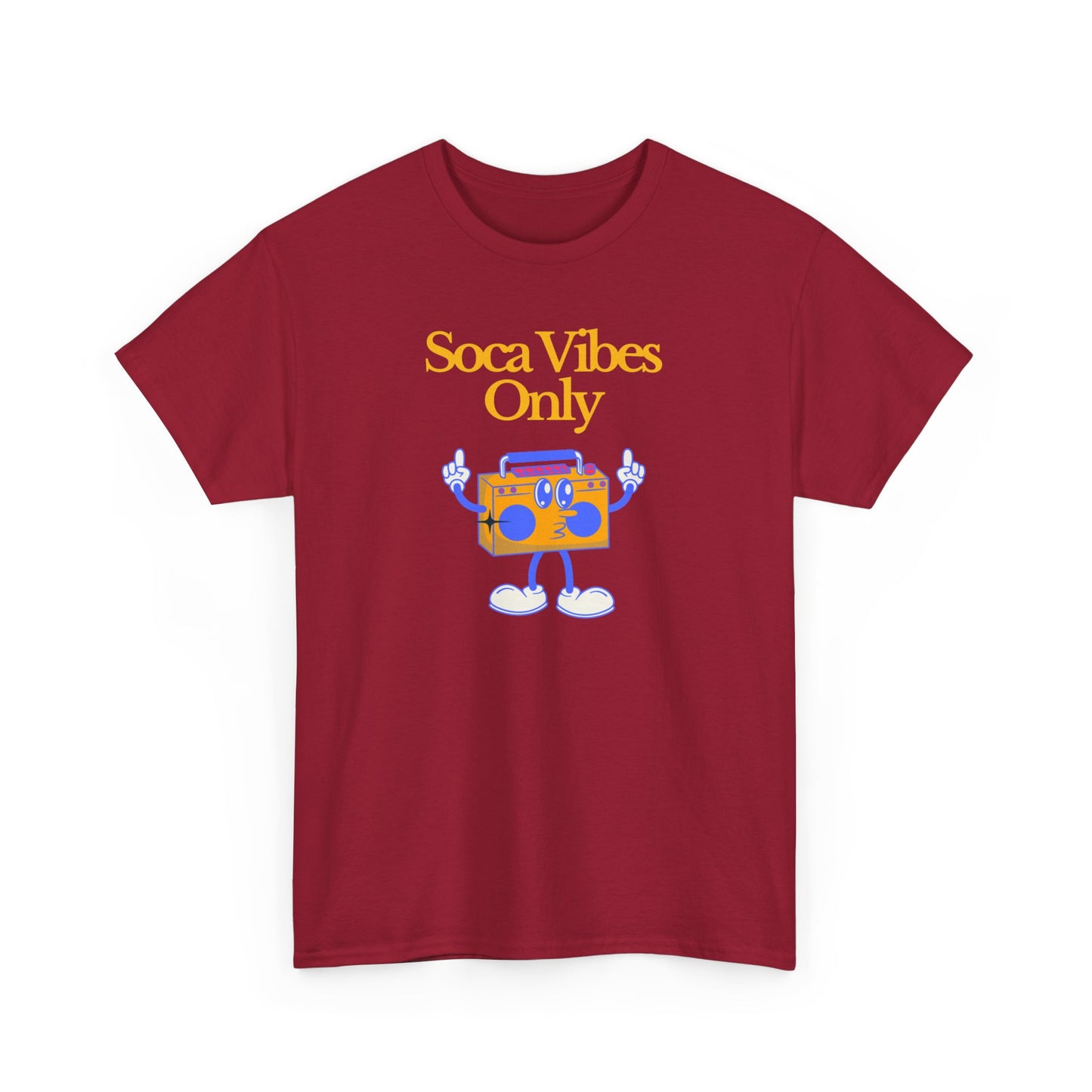 SOCA VIBES ONLY Unisex Cotton Tee