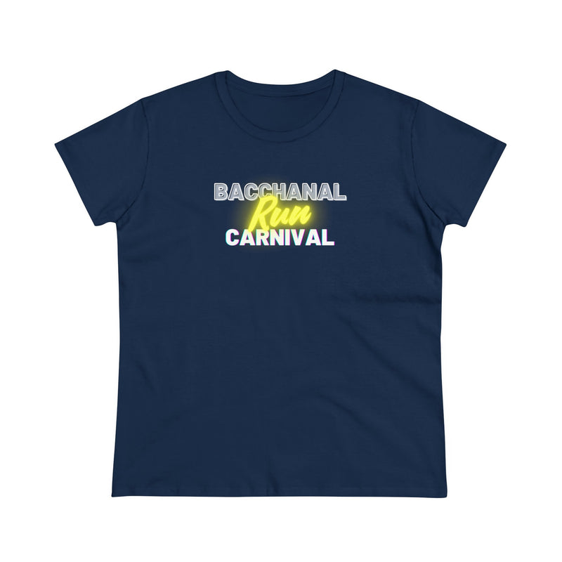 BACCHANAL RUN CARNIVAL Women's Cotton Tee