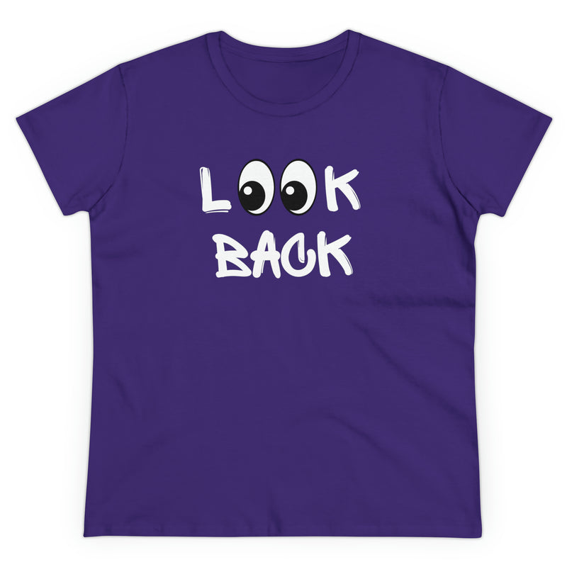 LOOK BACK Women's Cotton Tee