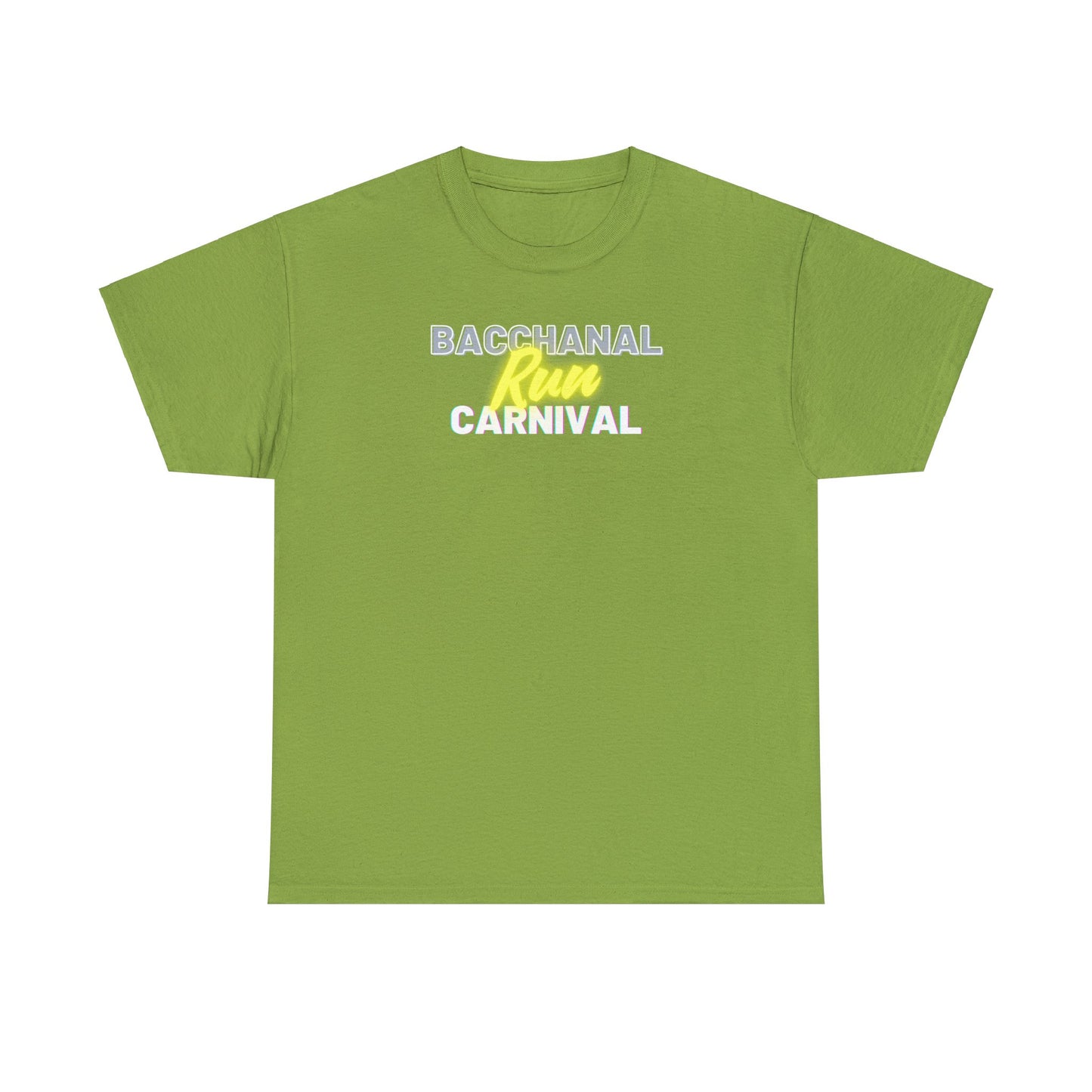BACCHANAL RUN CARNIVAL Unisex Cotton Tee