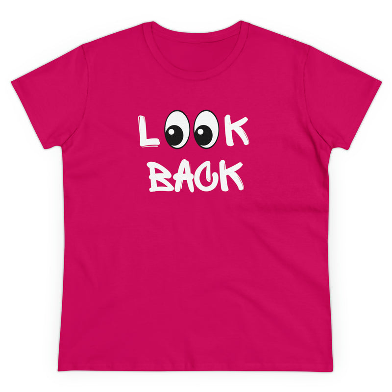 LOOK BACK Women's Cotton Tee