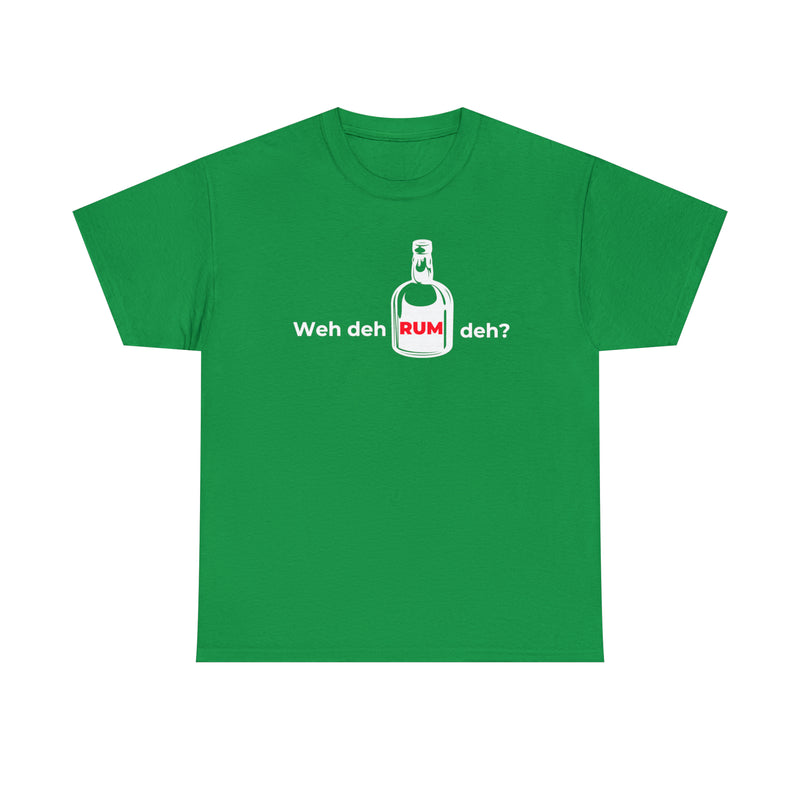 WEH DEH RUM DEH Unisex Cotton Tee