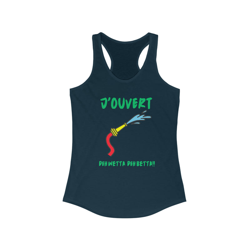 J'OUVERT DEH WETTA Women's Tank