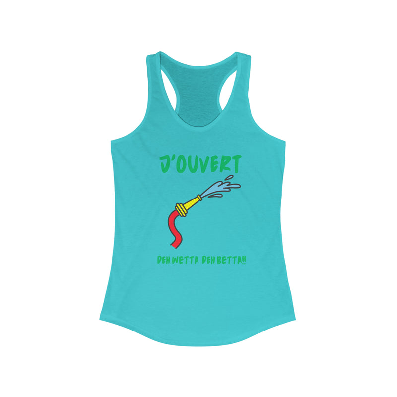 J'OUVERT DEH WETTA Women's Tank