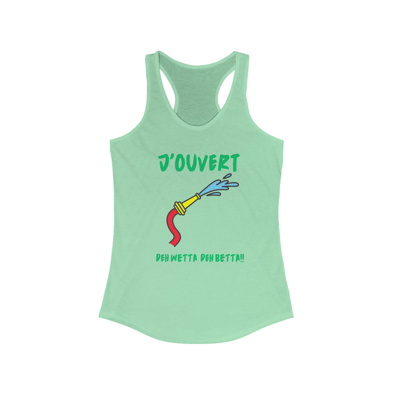 J'OUVERT DEH WETTA Women's Tank