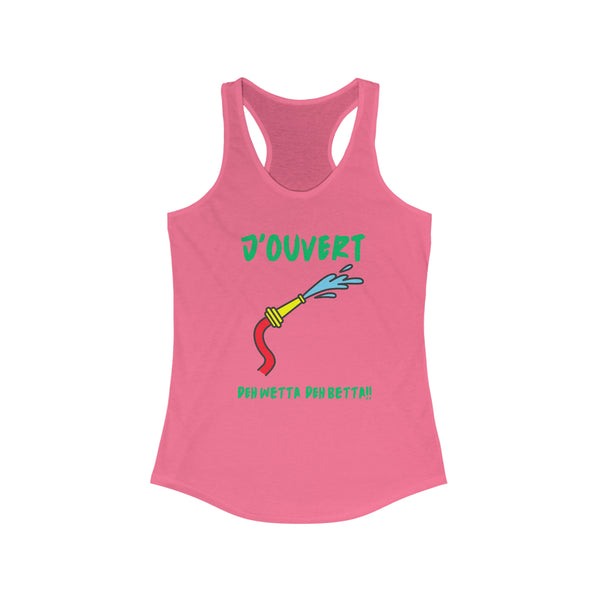 J'OUVERT DEH WETTA Women's Tank