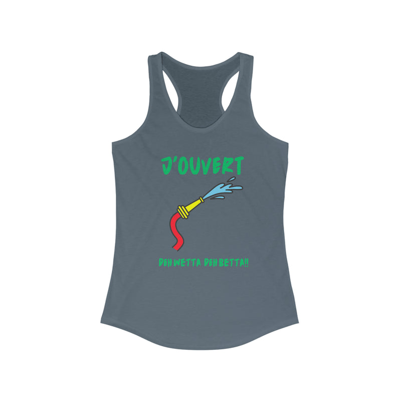 J'OUVERT DEH WETTA Women's Tank