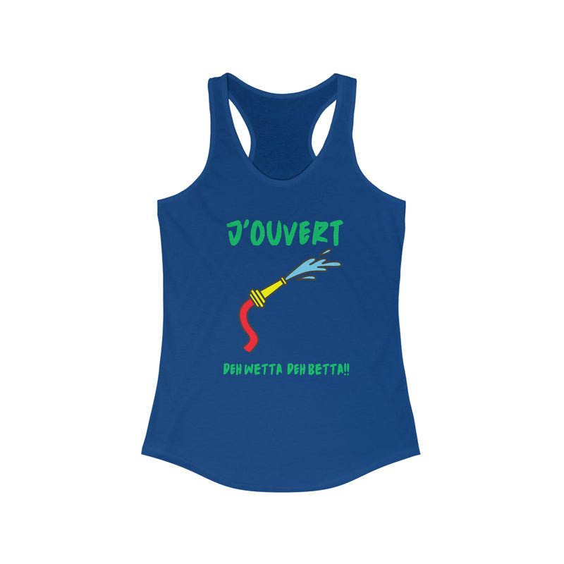 J'OUVERT DEH WETTA Women's Tank