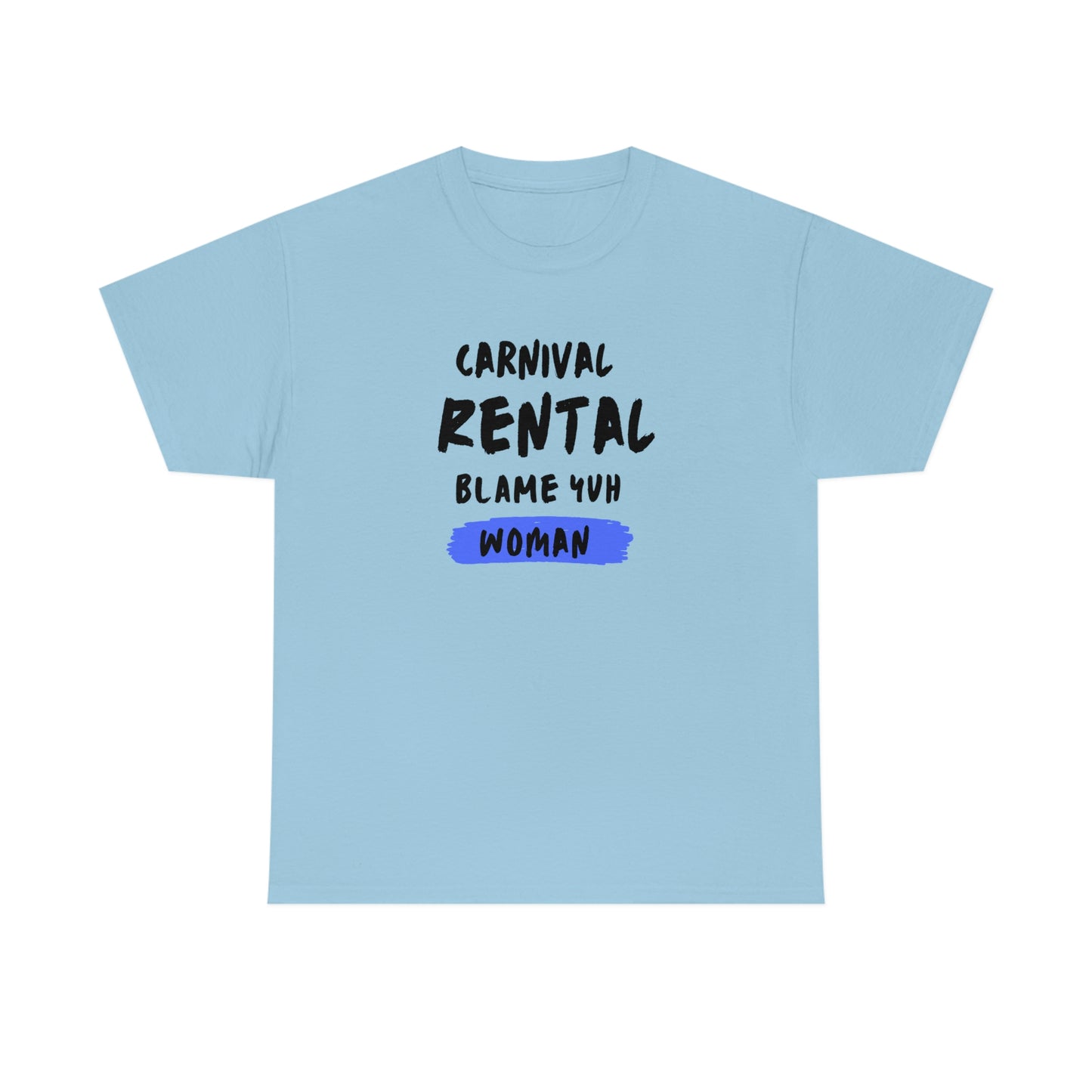 CARNIVAL RENTAL WOMAN Unisex  Cotton Tee
