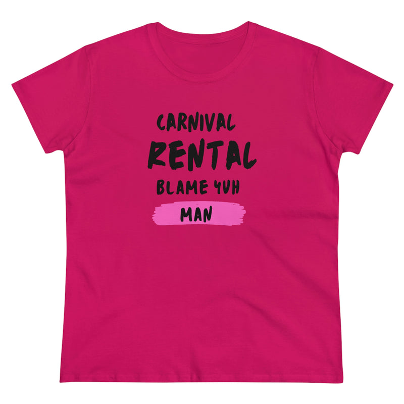 CARNIVAL RENTAL Women's Cotton Tee