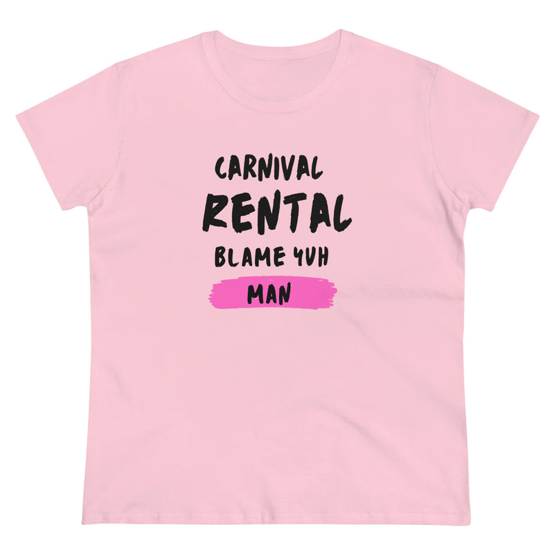 CARNIVAL RENTAL Women's Cotton Tee