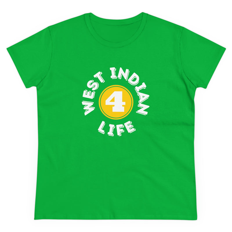 WEST INDIAN 4 LIFE Women's Cotton Tee