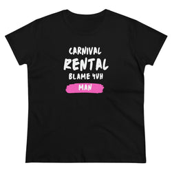 CARNIVAL RENTAL Women's Cotton Tee