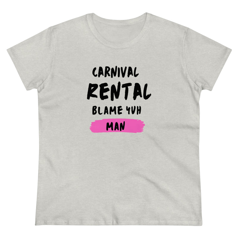 CARNIVAL RENTAL Women's Cotton Tee