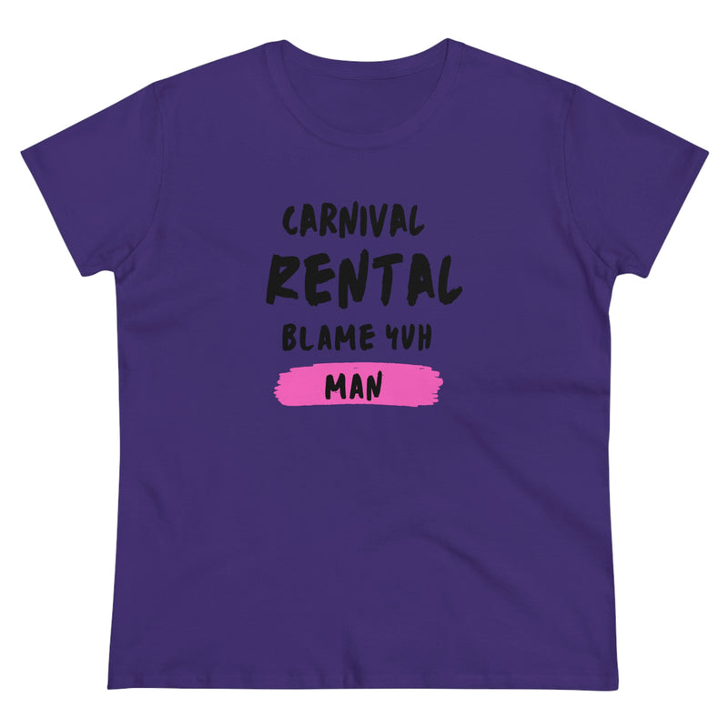 CARNIVAL RENTAL Women's Cotton Tee