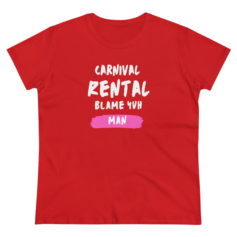 CARNIVAL RENTAL Women's Cotton Tee