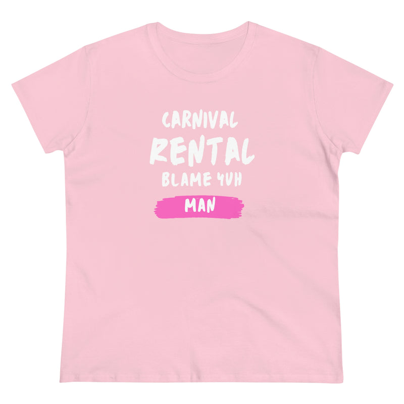 CARNIVAL RENTAL Women's Cotton Tee