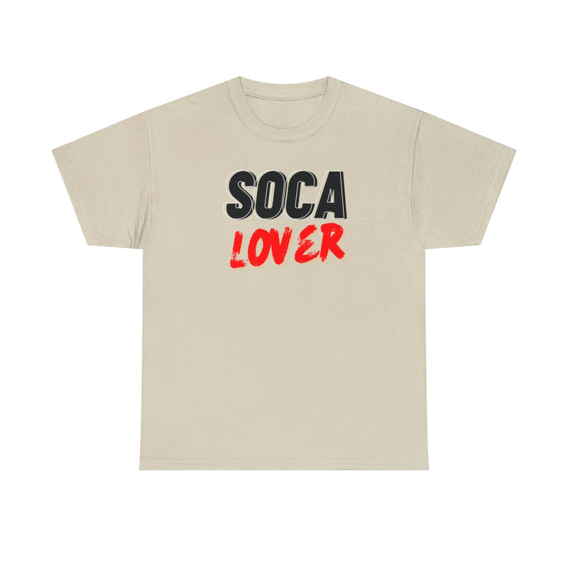 SOCA LOVER Unisex Cotton Tee