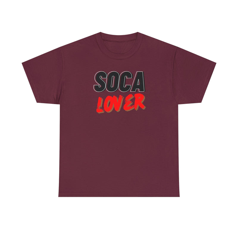 SOCA LOVER Unisex Cotton Tee