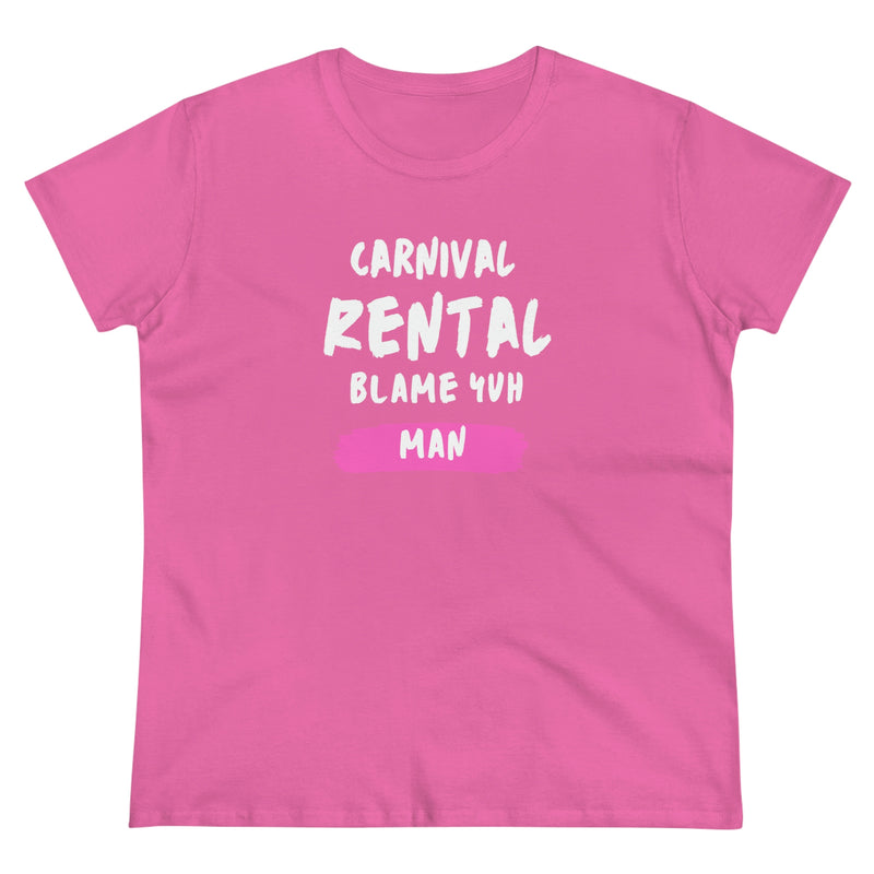 CARNIVAL RENTAL Women's Cotton Tee