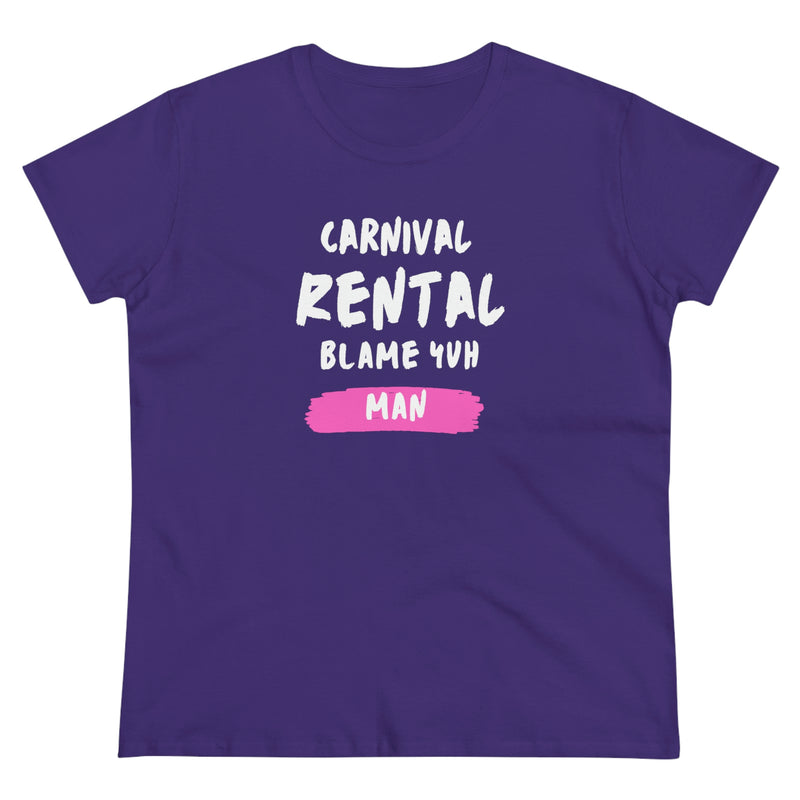 CARNIVAL RENTAL Women's Cotton Tee