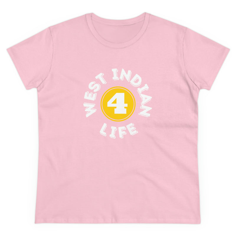 WEST INDIAN 4 LIFE Women's Cotton Tee