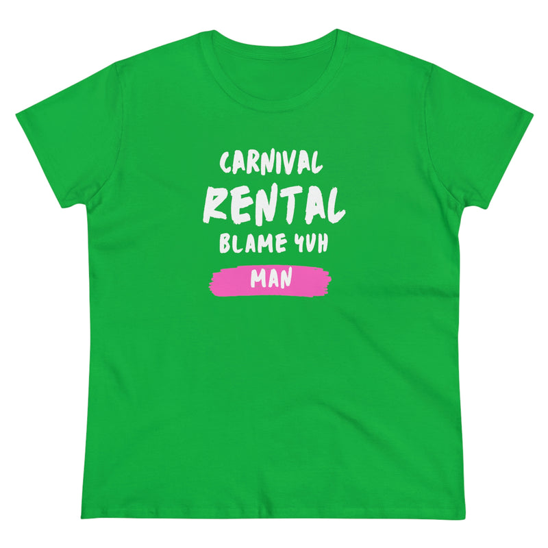 CARNIVAL RENTAL Women's Cotton Tee