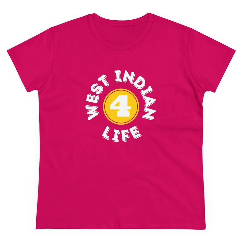 WEST INDIAN 4 LIFE Women's Cotton Tee