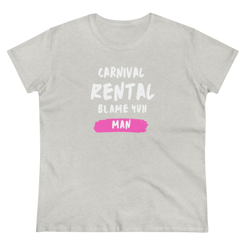 CARNIVAL RENTAL Women's Cotton Tee