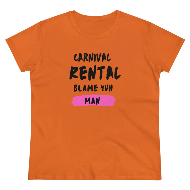 CARNIVAL RENTAL Women's Cotton Tee