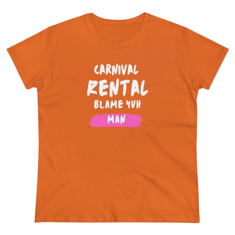 CARNIVAL RENTAL Women's Cotton Tee