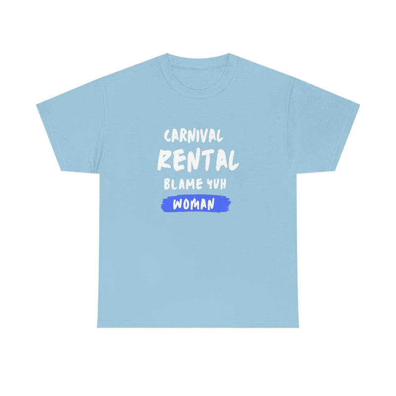 CARNIVAL RENTAL WOMAN Unisex Cotton Tee